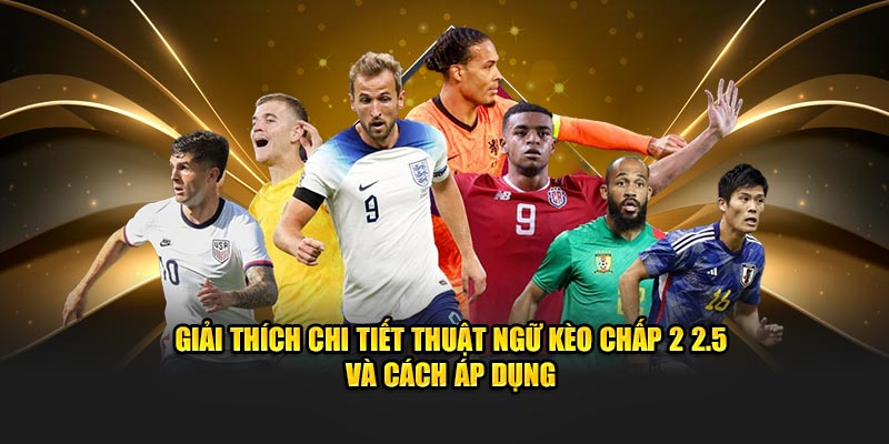 Giải thích chi tiết thuật ngữ kèo chấp 2 2.5 và cách áp dụng