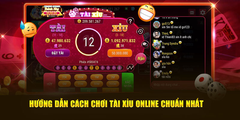 Hướng dẫn cách chơi tài xỉu online chuẩn nhất 