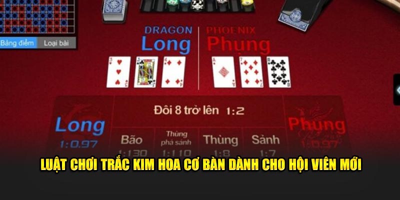 Luật chơi Trắc Kim Hoa cơ bàn dành cho hội viên mới