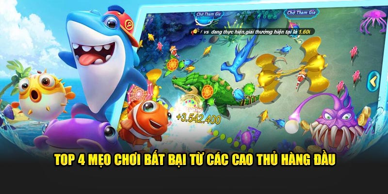 Top 4 mẹo chơi bất bại từ các cao thủ hàng đầu